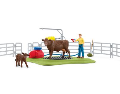 Schleich 42529 Mycí stanice pro krávy Schleich 42529 Mycí stanice pro krávy