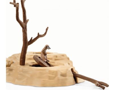 Schleich Surikaty a jejich hravé prolézání