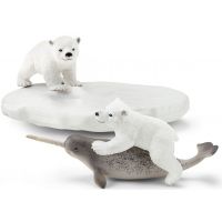 Schleich Lední medvědi a klouzačka 2