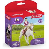 Schleich Blondýna Sofia s pohyblivými klouby na koni 2