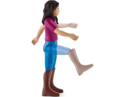 Schleich Velký dům se stájí příslušenstvím a kloubovými figurkami
