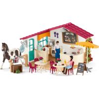 Schleich 42592 Kavárna pro jezdce - Poškozený obal