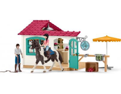 Schleich Nová kavárna pro jezdce