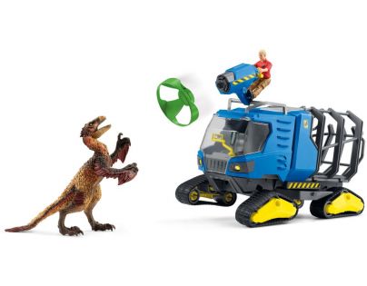 Schleich Pásové vozidlo na odchyt dinosaurů