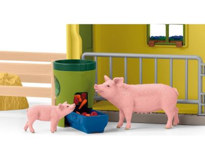 Schleich Velká farma se zvířátky a příslušenstvím - Poškozený obal