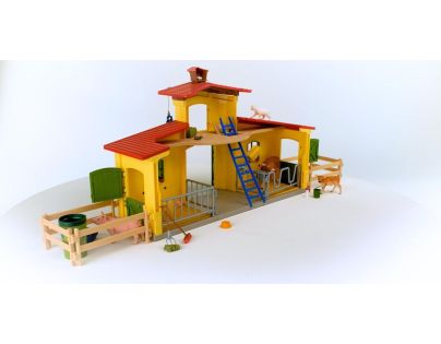 Schleich Velká farma se zvířátky a příslušenstvím - Poškozený obal