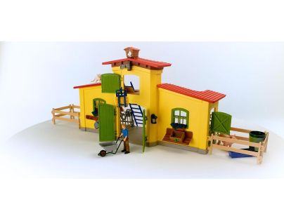 Schleich Velká farma se zvířátky a příslušenstvím - Poškozený obal