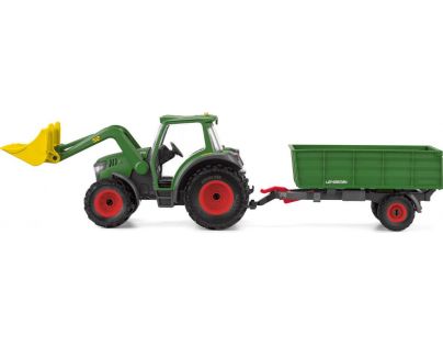 Schleich Traktor s přívěsem