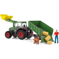 Schleich Traktor s přívěsem 2