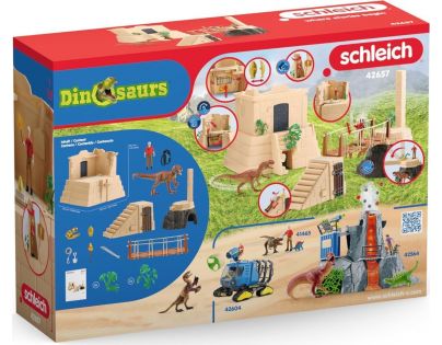 Schleich Dobytí dinosauřího chrámu