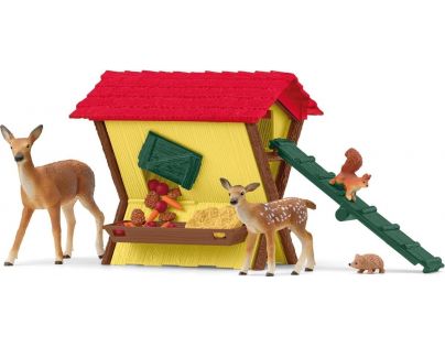 Schleich Krmení lesních zvířat