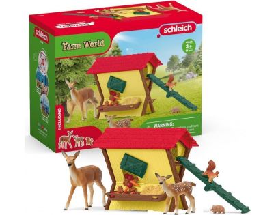 Schleich Krmení lesních zvířat