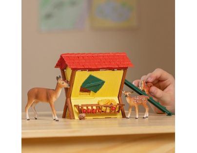 Schleich Krmení lesních zvířat