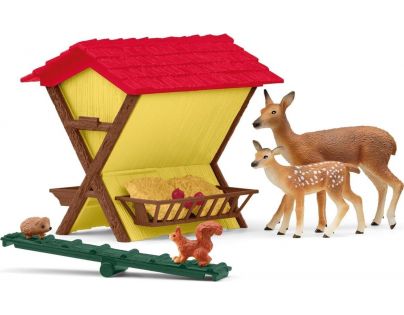 Schleich Krmení lesních zvířat
