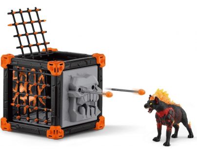 Schleich Aréna BattleCave Lávové hyeny