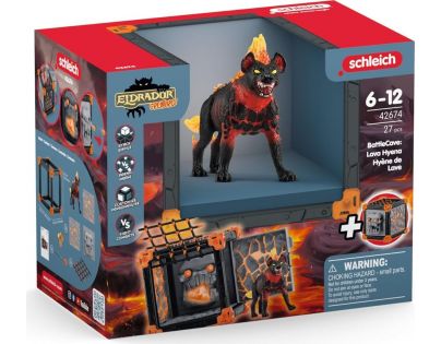 Schleich Aréna BattleCave Lávové hyeny