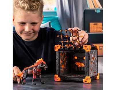 Schleich Aréna BattleCave Lávové hyeny