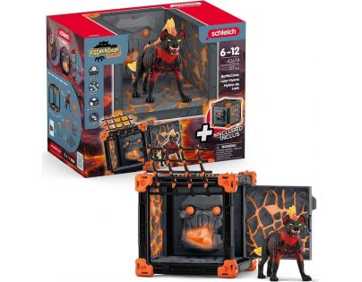 Schleich Aréna BattleCave Lávové hyeny