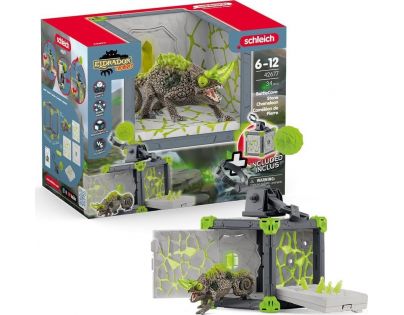 Schleich Aréna BattleCave kamenného chameleona
