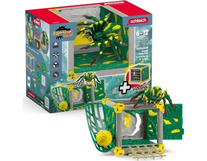 Schleich Aréna BattleCave Tarantule z džungle - Poškozený obal