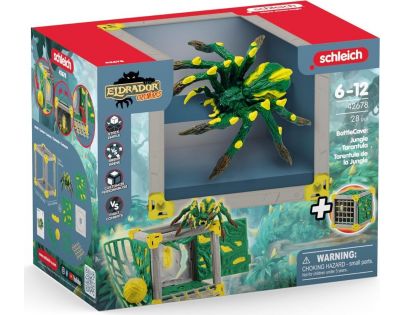 Schleich Aréna BattleCave Tarantule z džungle