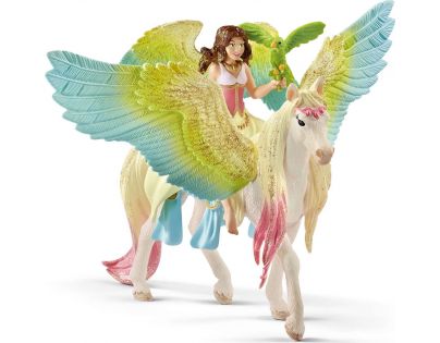 Schleich Surah s třpytivým Pegasem