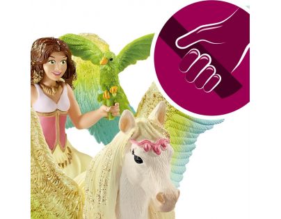 Schleich Surah s třpytivým Pegasem