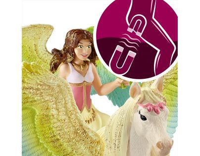 Schleich Surah s třpytivým Pegasem