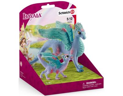 Schleich Květinový drak s mládětem