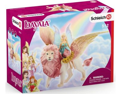 Schleich Elfí víla na okřídleném lvovi