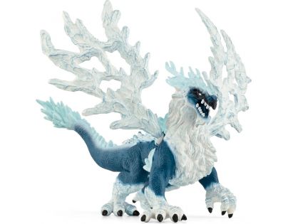 Schleich Ledový drak s modrým tělem