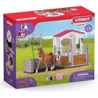 Schleich Mycí stanice pro koně se stájí 5