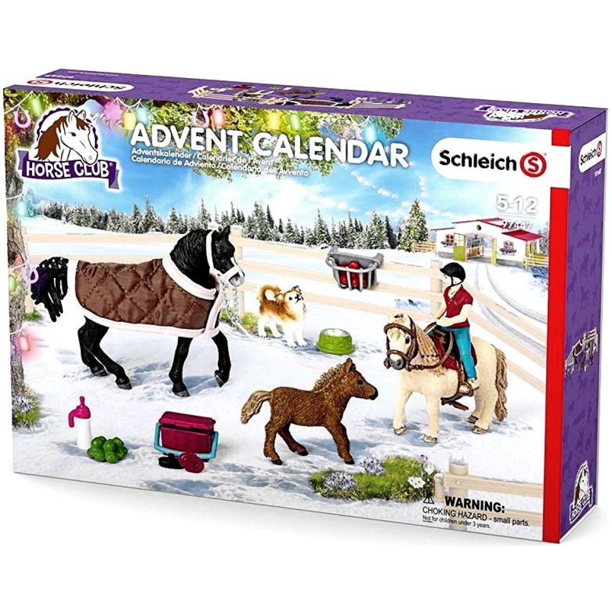 Schleich 97447 Adventní kalendář - Koně