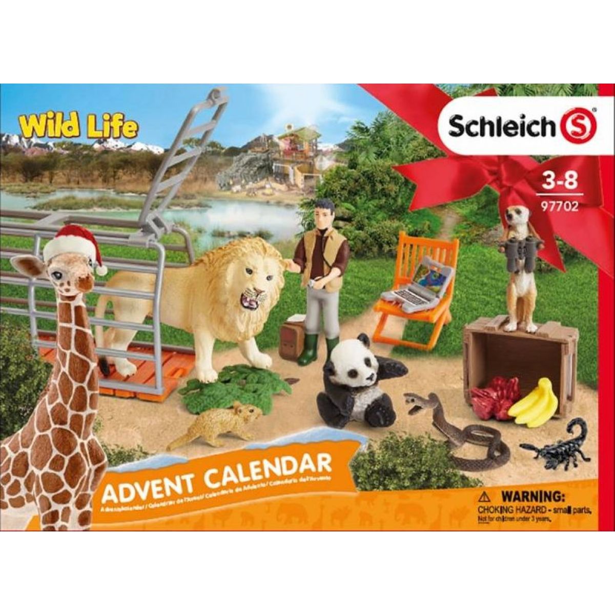 Schleich Adventní kalendář 2018 Divoká zvířata