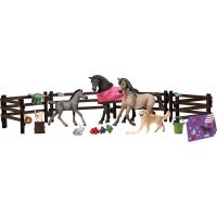 Schleich Adventní kalendář 2019 - Koně - Poškozený obal 2