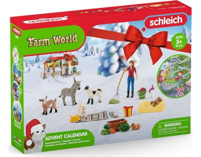 Schleich 98983 Adventní kalendář Domácí zvířata