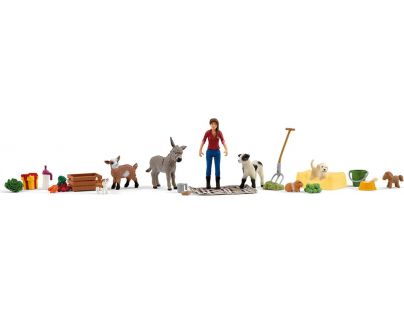 Schleich 98983 Adventní kalendář Domácí zvířata