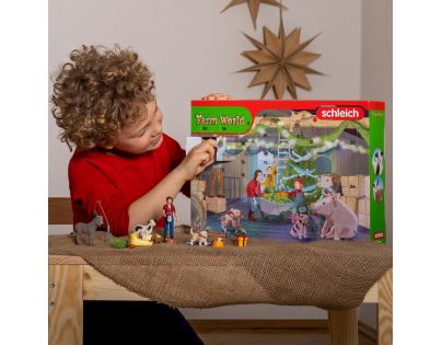 Schleich 98983 Adventní kalendář Domácí zvířata