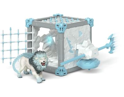 Schleich BattleCave Ledový lev