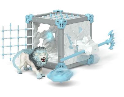 Schleich BattleCave Ledový lev