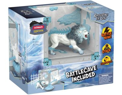 Schleich BattleCave Ledový lev