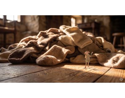 Schleich Harry Potter - Dobby s ponožkou
