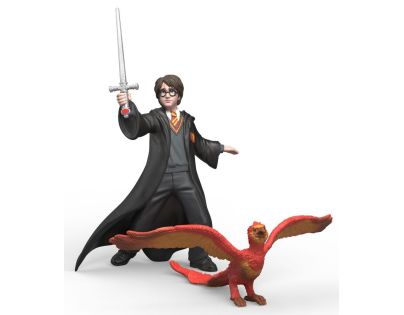 Schleich Harry Potter -Harry & Fawkes s mečem