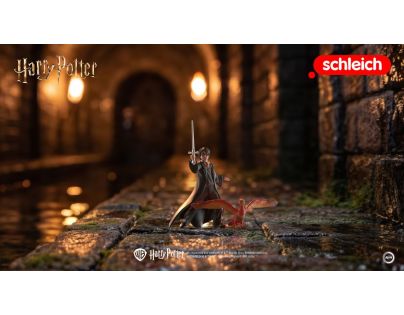 Schleich Harry Potter -Harry & Fawkes s mečem