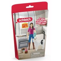 Schleich Pekařka s kočkou a příslušenstvím 3