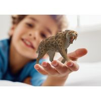 Schleich Prehistorické zvířátko - Šavlozubý tygr 6