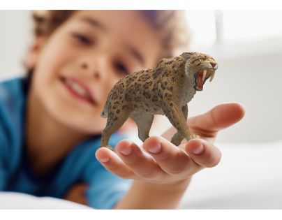 Schleich Prehistorické zvířátko - Šavlozubý tygr