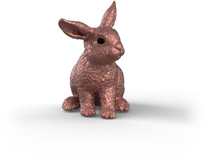 Schleich Velikonoční zajíček z růžového zlata