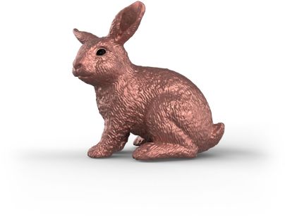Schleich Velikonoční zajíček z růžového zlata
