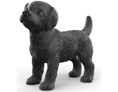 Schleich Zvířátko - černé štěně labradorského retrívra